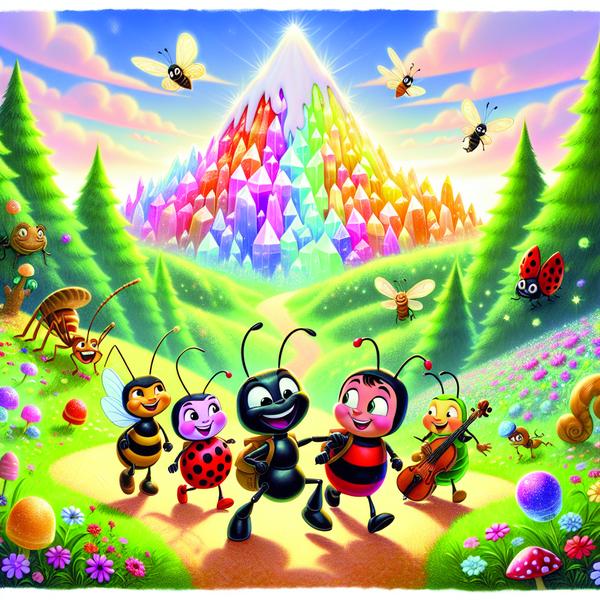 Furnicuța aventurieră și Muntele de Zahăr scrisă de StrimStory  și narată de StrimStory  