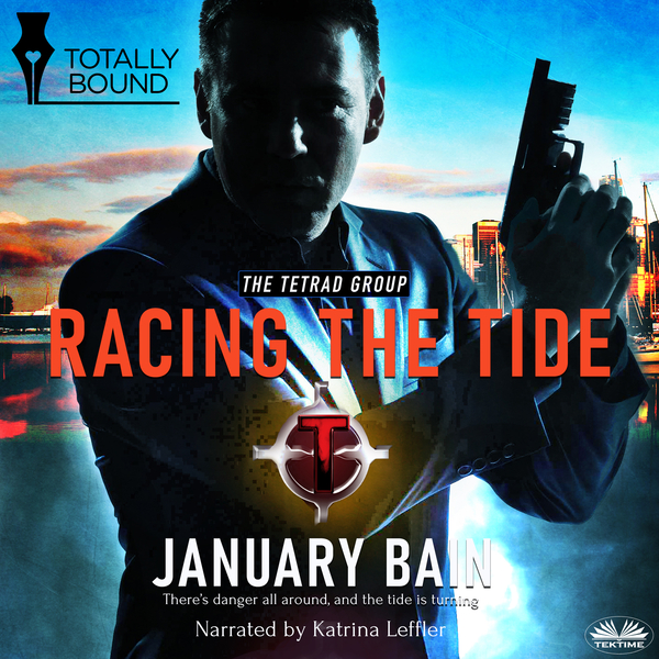 Racing The Tide written by January Bain and narrated by Katrina Leffler 
